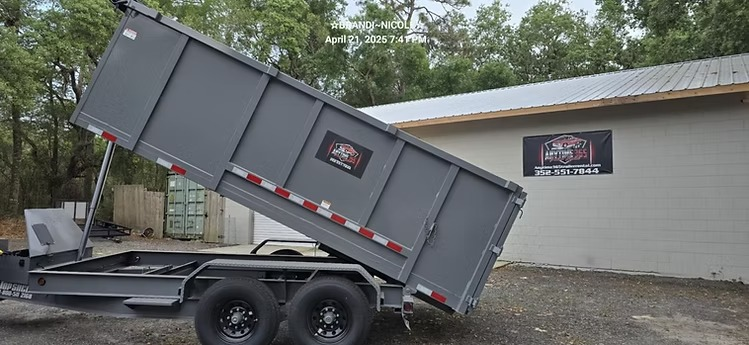 7' x 14' Dump Trailer - Image 1